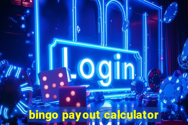 bingo payout calculator